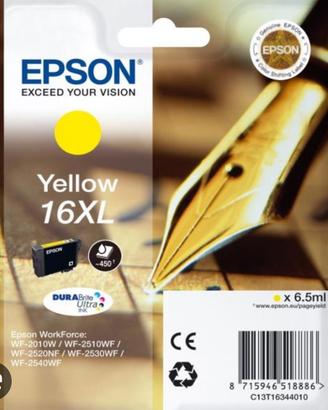 Cartucce EPSON 16 XL giallo