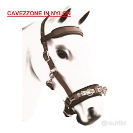 CAVEZZONE DA DOMA IN NYLON  CON FIBBIE INOX