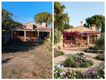 L'Abbiu Rustico con uliveto vista panoramica