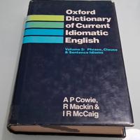 Oxford Dictionary of Current Idiomatic English