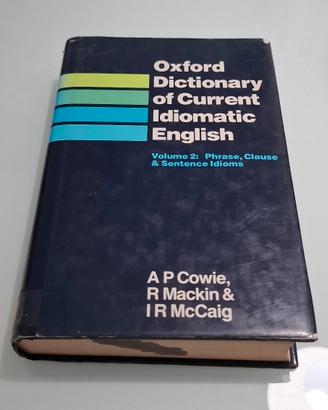 Oxford Dictionary of Current Idiomatic English