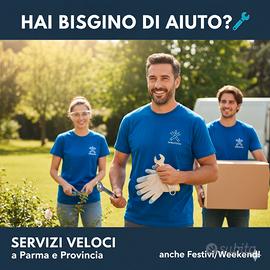 Manodopera Affidabile Parma|Traslochi,Cantieri.ecc