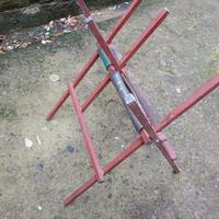 Cavalletto-capretta ad X per lavoro