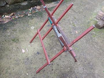 Cavalletto-capretta ad X per lavoro