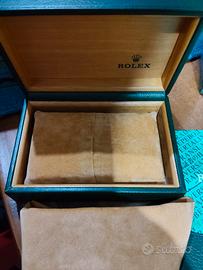 scatola con garanzia Rolex 