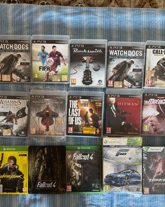 Giochi playstation ps3 xbox one serie x 360