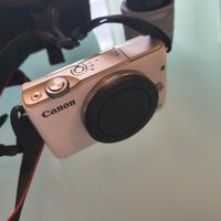 canon m10 White memorie e obiettivo in