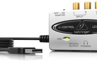 🎧 Behringer UCA202 – Scheda/Interfaccia Audio