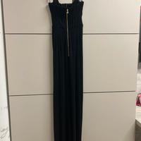 Abito lungo nero Elisabetta Franchi