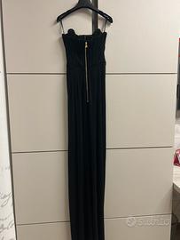 Abito lungo nero Elisabetta Franchi