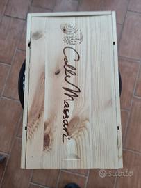 Cassetta portavino 🍷 🍷 da 2 posti 