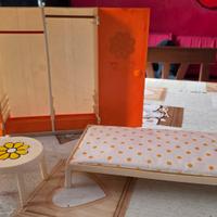  Set Barbie camera da letto anni 70'