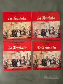 4 dischi LP Grandi Opere Liriche La Traviata