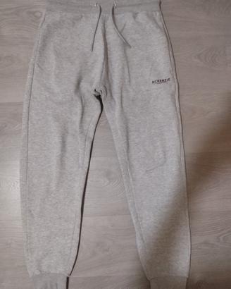 Pantaloni Tuta McKenzie Joggers Grigio Chiaro 