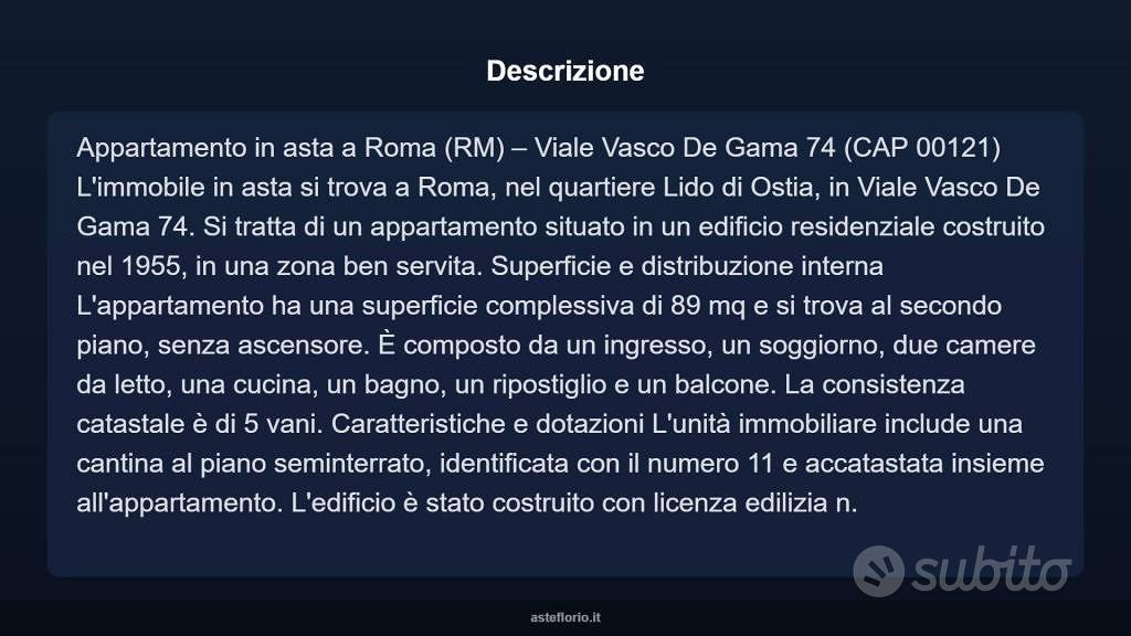 Appartamento – Roma, Lido di Ostia Ponente - Vista 5