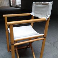 Sedia da regista pieghevole