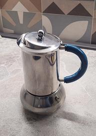 Caffettiera 6 tazze inox