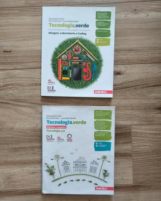 libro Tecnologia.verde scuole medie