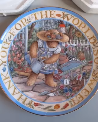 Piatto Orsacchiotto Teddy Bear.  Royal Doulton N2
