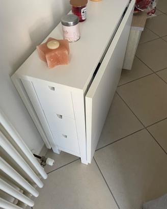 Tavolo a ribalta con cassetti
