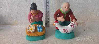 STATUINE FONTANINI TERRACOTTA 