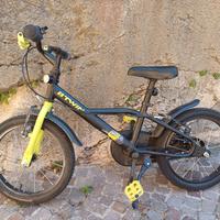 bici bambino btwin 16" da  6 - 9anni
