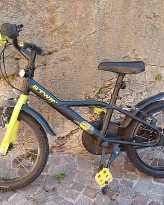bici bambino btwin 16" da  6 - 9anni