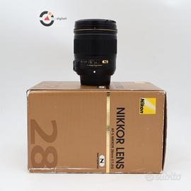 Nikon Nikkor AF-S 28mm f1.8G