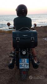 Borsa in pelle Moto Guzzi 25 litri 