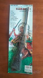 Indiani cowboy giocattolo vintage carabine lever