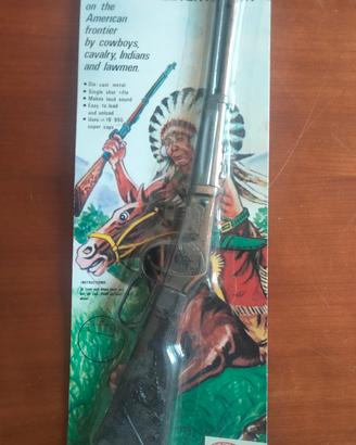 Indiani cowboy giocattolo vintage carabine lever
