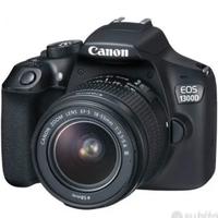 CANON 1300D con obbiettivo + accessori