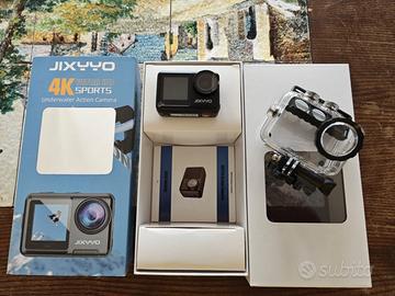 Action Cam 4K/60fps, Videocamera subacquea 4k