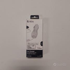 Caricabatteria SBS da auto per Iphone