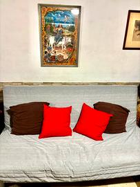 Divano Letto con Copri Materasso