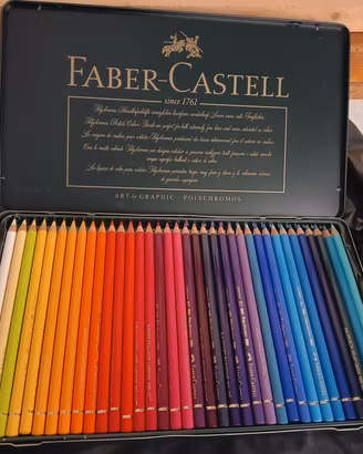 Faber Castell Polychromos 72 matite colorate nuove