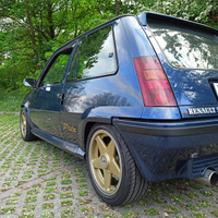 Renault 5 gt turbo blu sport