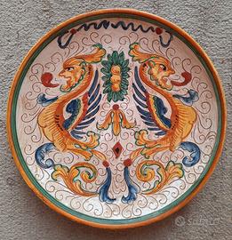 🔆Piatto raffaellesco in maiolica d'arte di Deruta