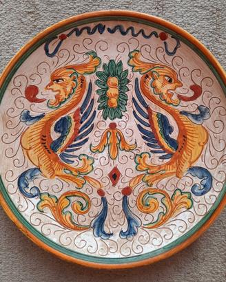 🔆Piatto raffaellesco in maiolica d'arte di Deruta