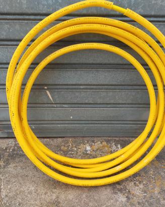 Tubo gas 16x2 con guaina gialla