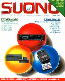 rivista SUONO numero 210 novembre 1990
