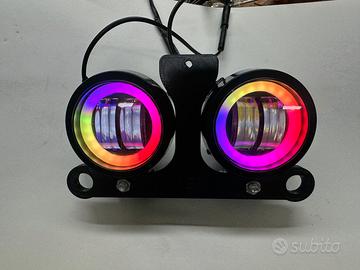 FARO FANALE LED RGB MALAGUTI PHANTOM F12 F15 angel
