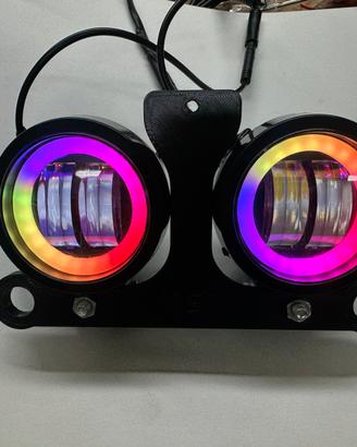 FARO FANALE LED RGB MALAGUTI PHANTOM F12 F15 angel