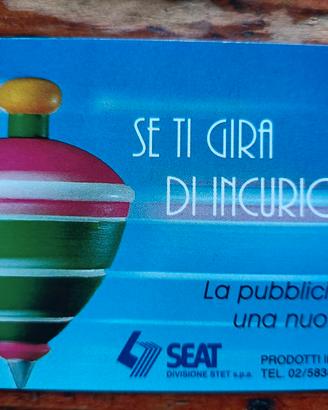 Carta telefonica Sip rara
