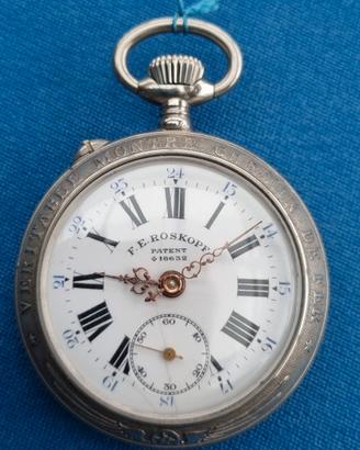 Antico e raro orologio da tasca F. E. ROSKOPF