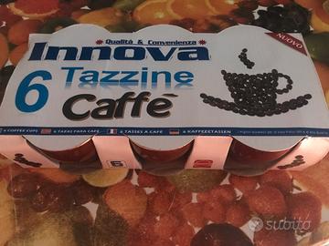 Kit 6 tazze caffe