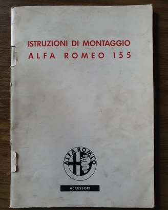 Manuale officina Alfa Romeo 155