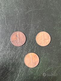 Lotto 3 Monete 1 Cent Olanda Paesi Bassi