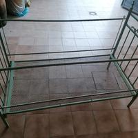lettino per neonati in ferro 