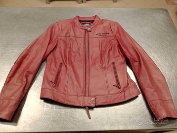 Giacca pelle Donna Harley davidson giubbino
